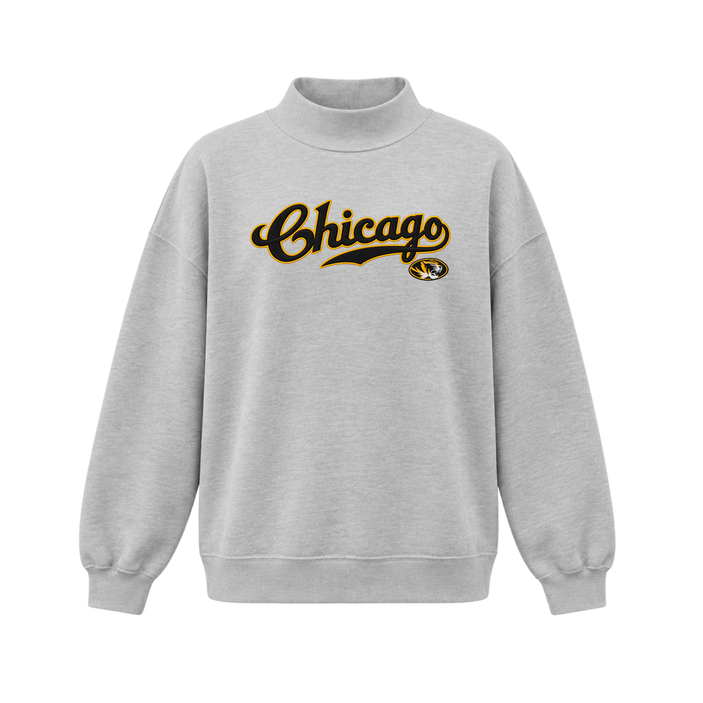 Missouri Tigers Alumni Mock Neck (Choose City)