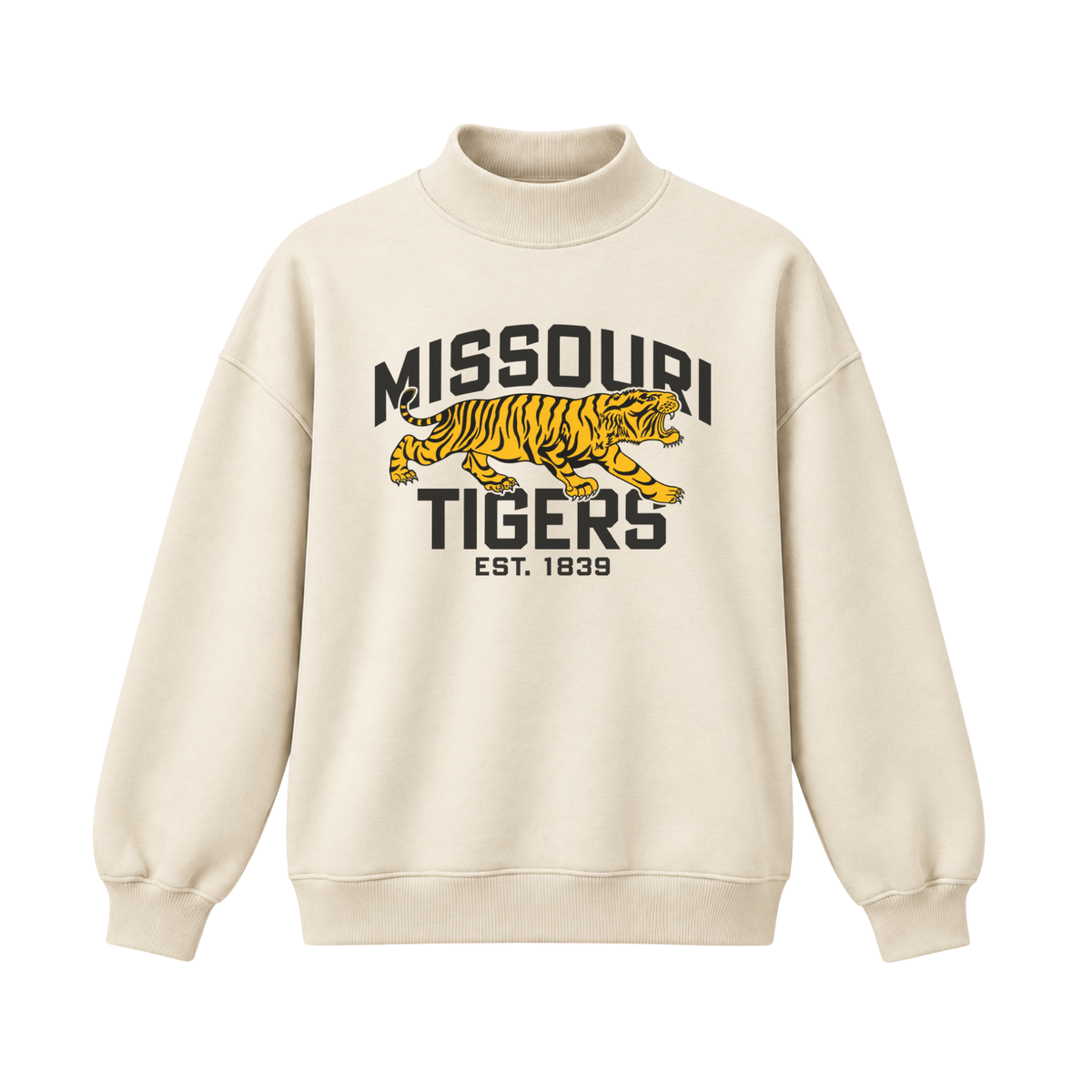 Limited Edition Missouri Tigers Vintage Mock Neck